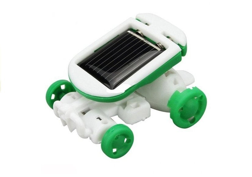 Vaikiškas saulės energijos „pasidaryk pats“ edukacinis rinkinys – 6in1 robotas