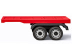 Mercedes Scania Actros HL358 puspriekabė raudona