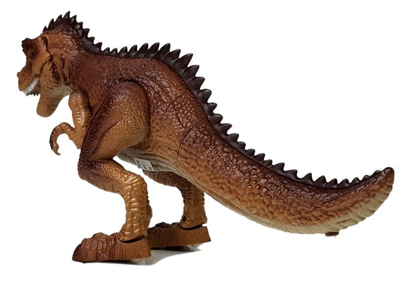 Judantis Tyrannosaurus dinozauras su vandens garų pistoletu, šviesa ir garsu