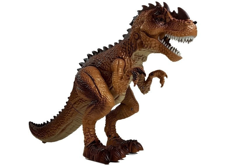 Judantis Tyrannosaurus dinozauras su vandens garų pistoletu, šviesa ir garsu