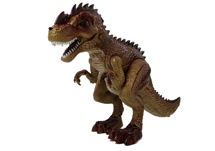 Judantis Tyrannosaurus dinozauras su garų funkcija, šviesa ir garsu (žalias)