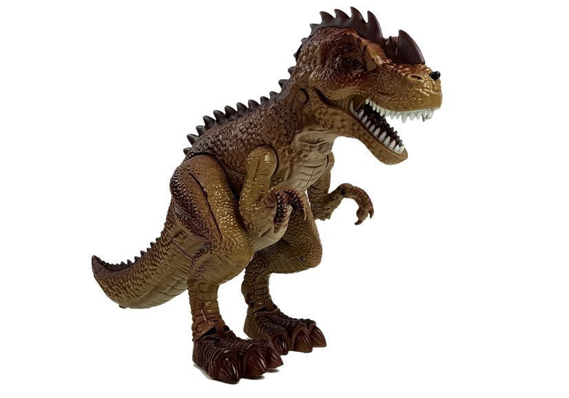 Judantis Tyrannosaurus dinozauras su garų funkcija, šviesa ir garsu (žalias)