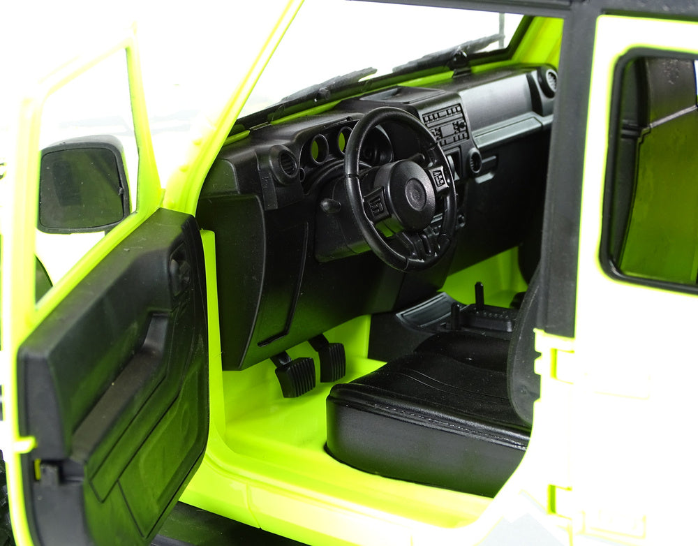Rock Crawler 2.4 GHz žalias 4x4 su amortizatoriais