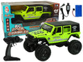 Rock Crawler 2.4 GHz žalias 4x4 su amortizatoriais