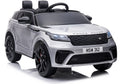 Elektrinis vaikiškas automobilis Range Rover sidabrinis dažytas