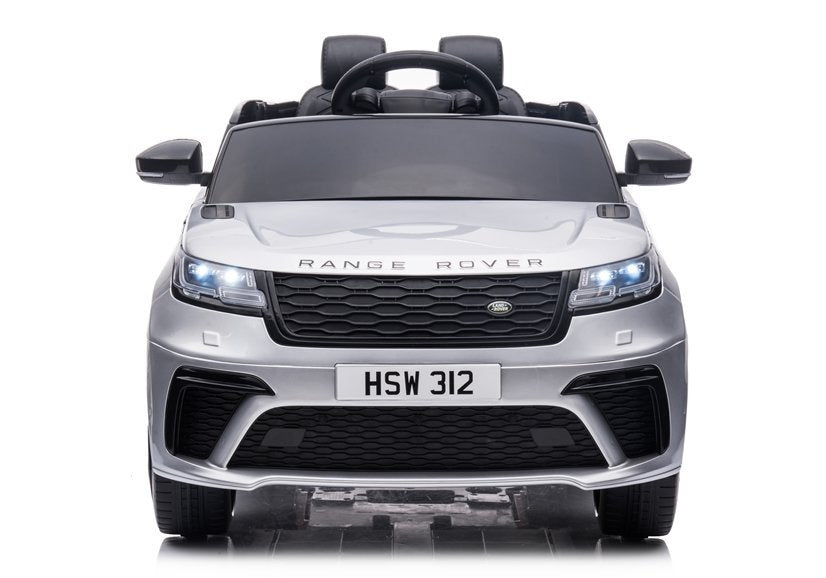 Elektrinis vaikiškas automobilis Range Rover sidabrinis dažytas