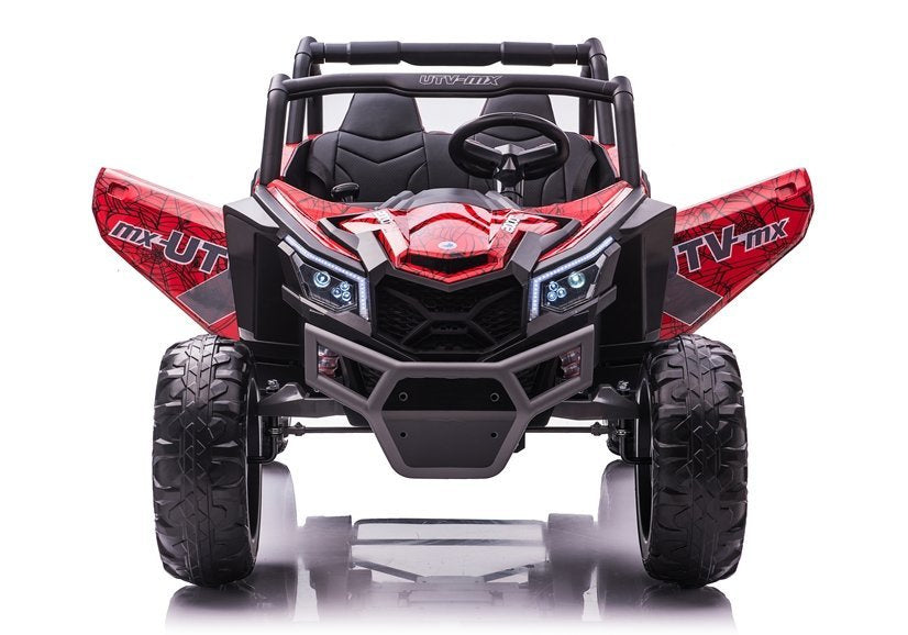 Keturratis Buggy UTV-MX Raudonas Spider dažytas