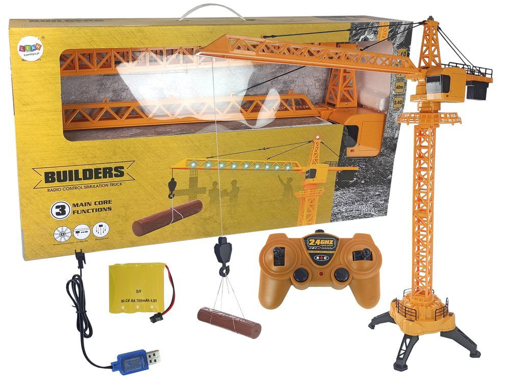 Statybinis kranas 1:14 R/C 2.4 GHz – 100 cm