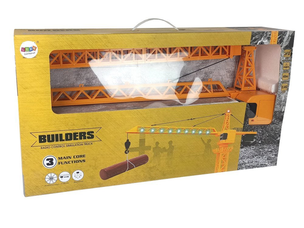 Statybinis kranas 1:14 R/C 2.4 GHz – 100 cm