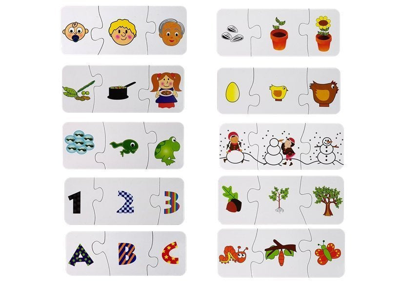 Edukacinė dėlionė „Mokymosi dėlionė“ – 10 jungčių