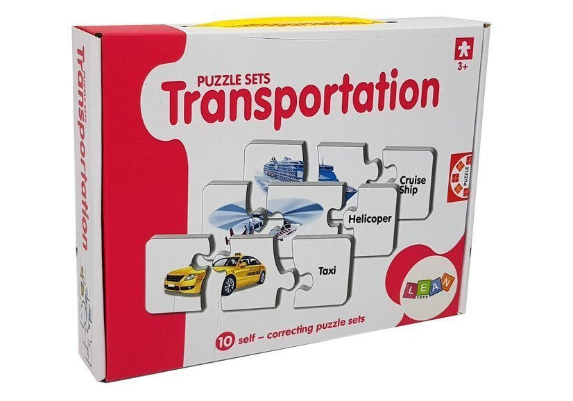 Edukacinė dėlionė „Transportas“ – 10 jungčių
