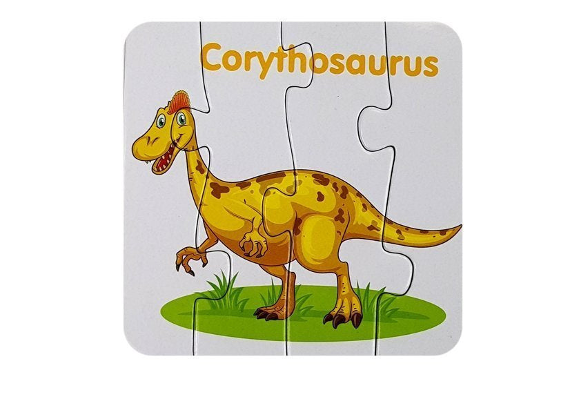 Edukacinė dėlionė „Dinozaurai anglų kalba“ – 10 jungčių