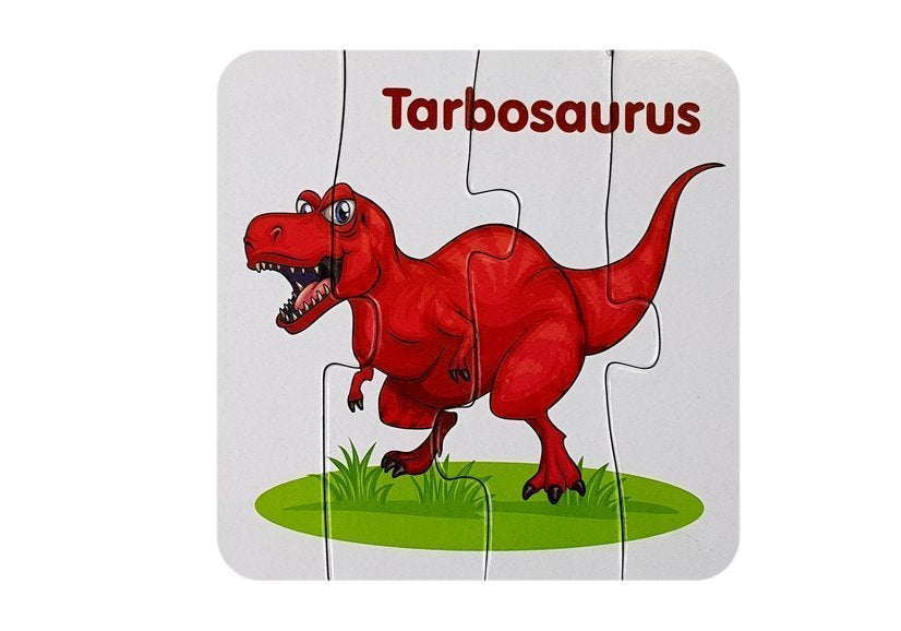 Edukacinė dėlionė „Dinozaurai anglų kalba“ – 10 jungčių