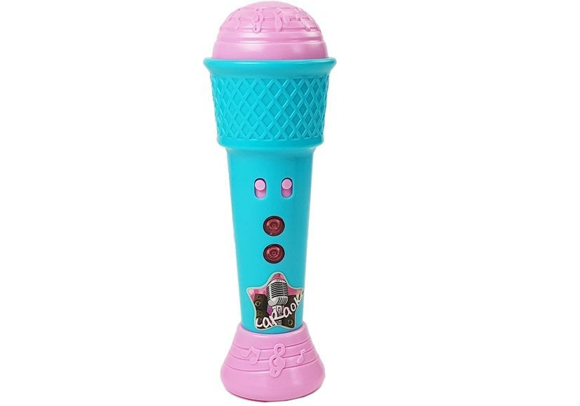 Vaikiškas karaoke mikrofonas, mėlynas