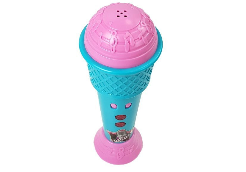 Vaikiškas karaoke mikrofonas, mėlynas