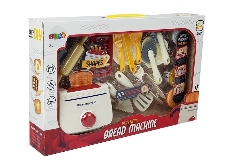Plastilino skrudintuvo rinkinys, 4 spalvos, 2 dizainai