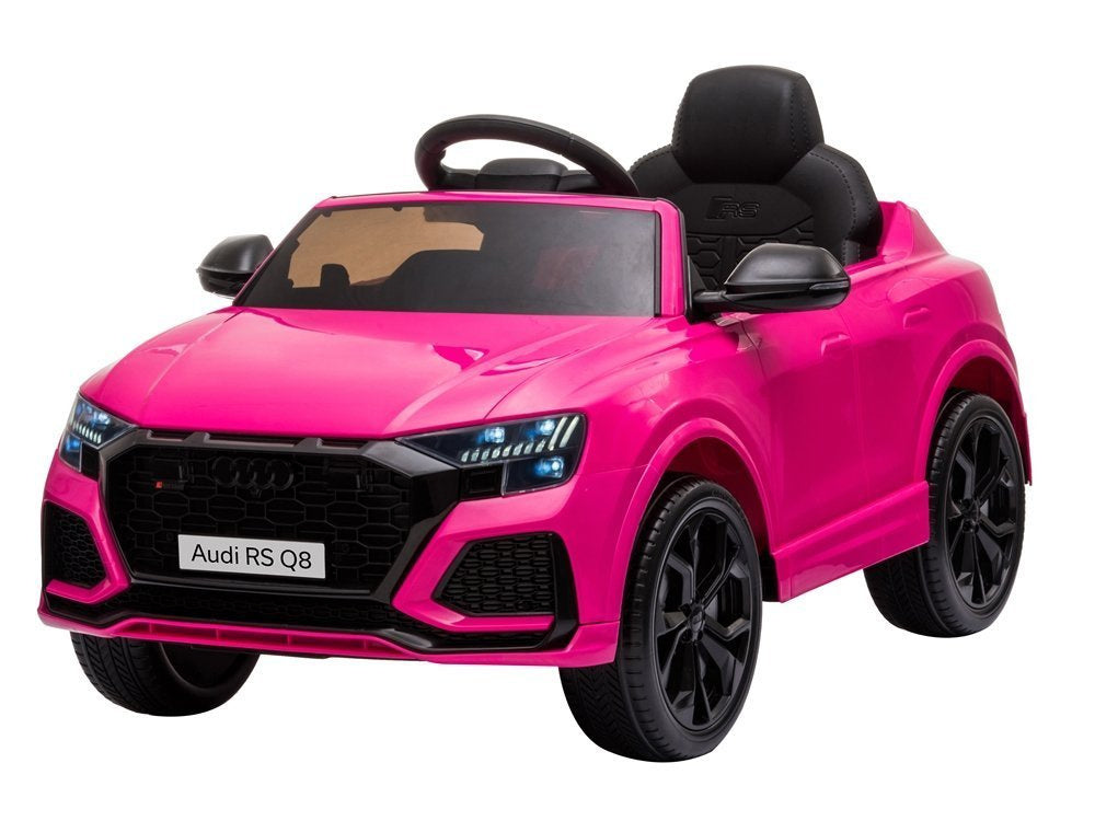 Elektrinis važiuojamas automobilis Audi RS Q8, rožinis