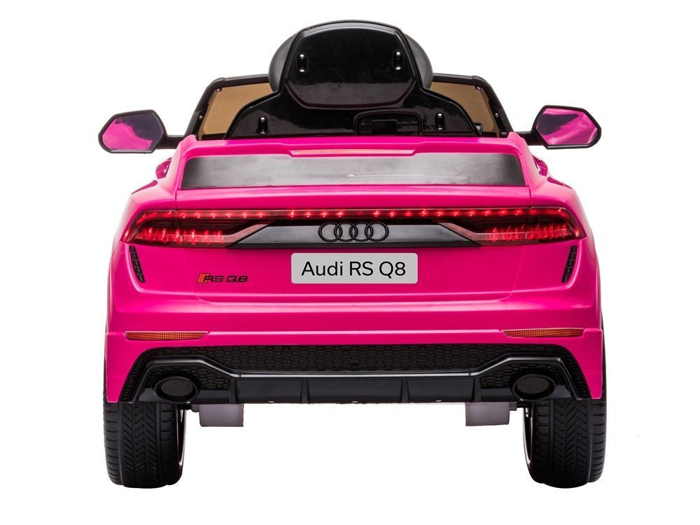 Elektrinis važiuojamas automobilis Audi RS Q8, rožinis