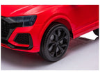 Elektrinis važiuojamas automobilis Audi RS Q8, raudonas