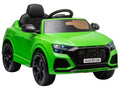 Elektrinis važiuojamas automobilis Audi RS Q8, žalias