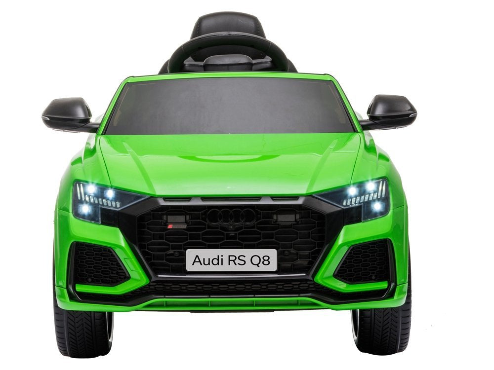 Elektrinis važiuojamas automobilis Audi RS Q8, žalias