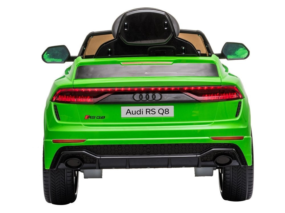 Elektrinis važiuojamas automobilis Audi RS Q8, žalias