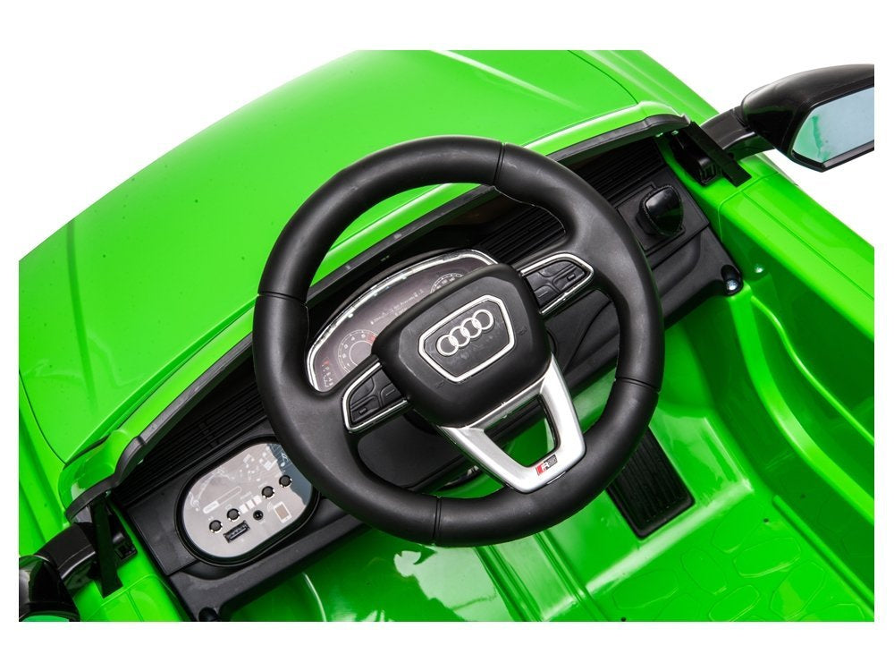 Elektrinis važiuojamas automobilis Audi RS Q8, žalias