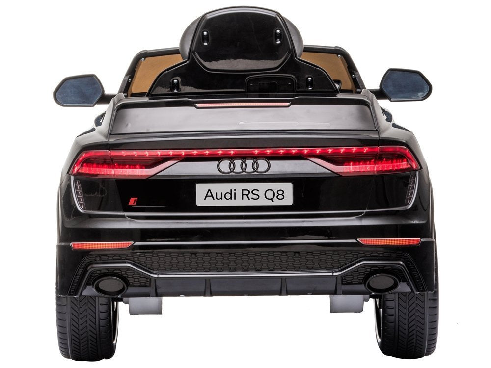 Elektrinis važiuojamas automobilis Audi RS Q8, juodas