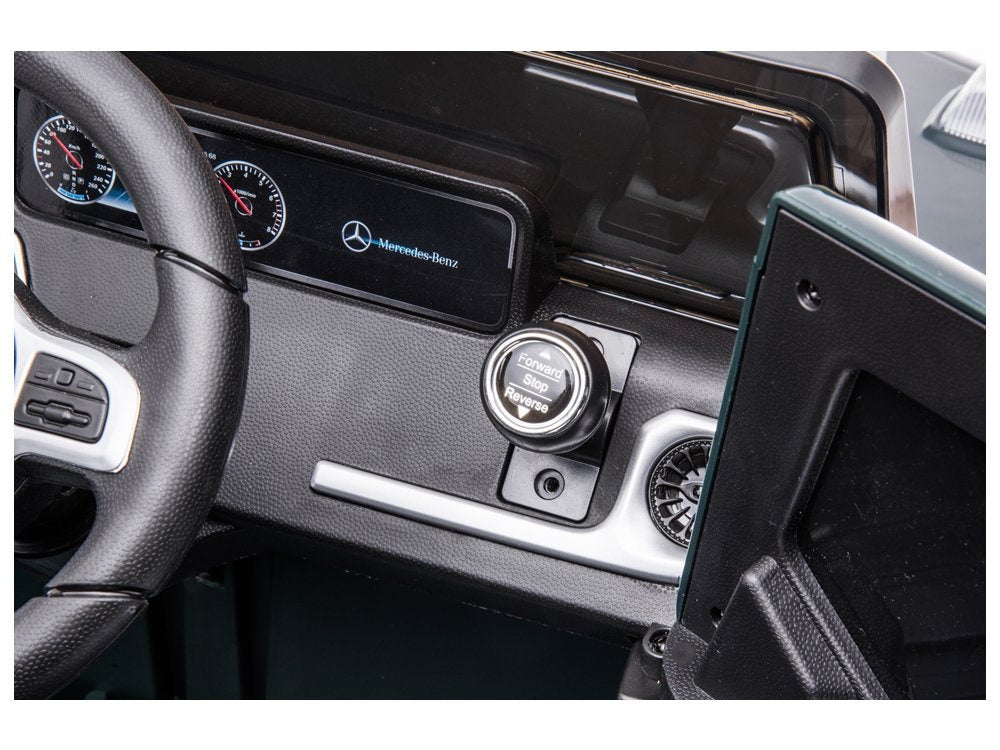 Elektrinis važiuojamas automobilis Mercedes G500, žalias