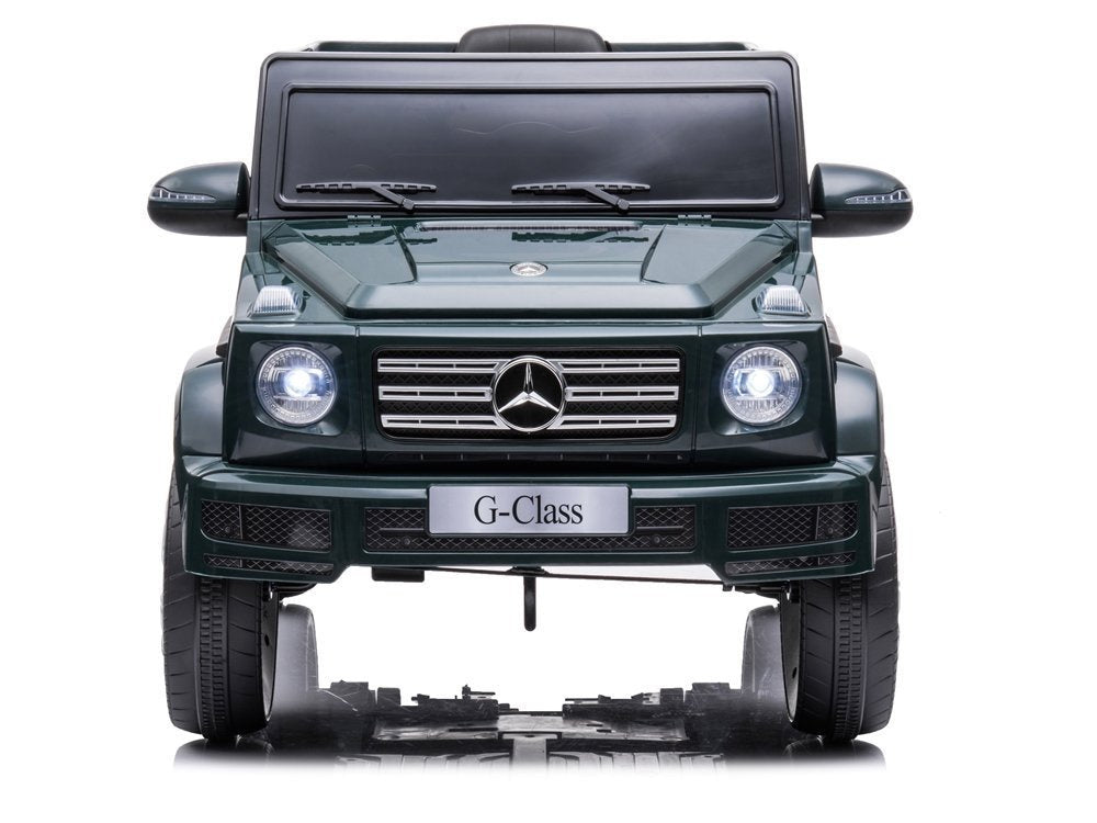 Elektrinis važiuojamas automobilis Mercedes G500, žalias