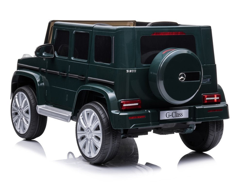 Elektrinis važiuojamas automobilis Mercedes G500, žalias