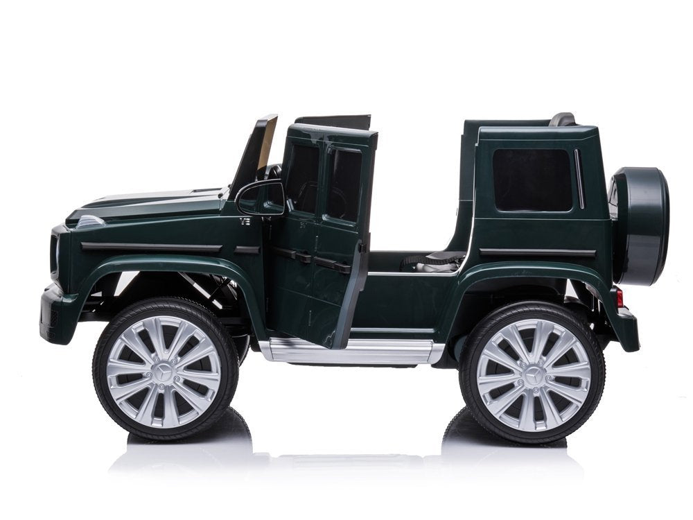 Elektrinis važiuojamas automobilis Mercedes G500, žalias