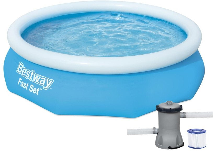 Sodo baseinas 305 x 76 cm, 9in1 rinkinys Bestway 57270