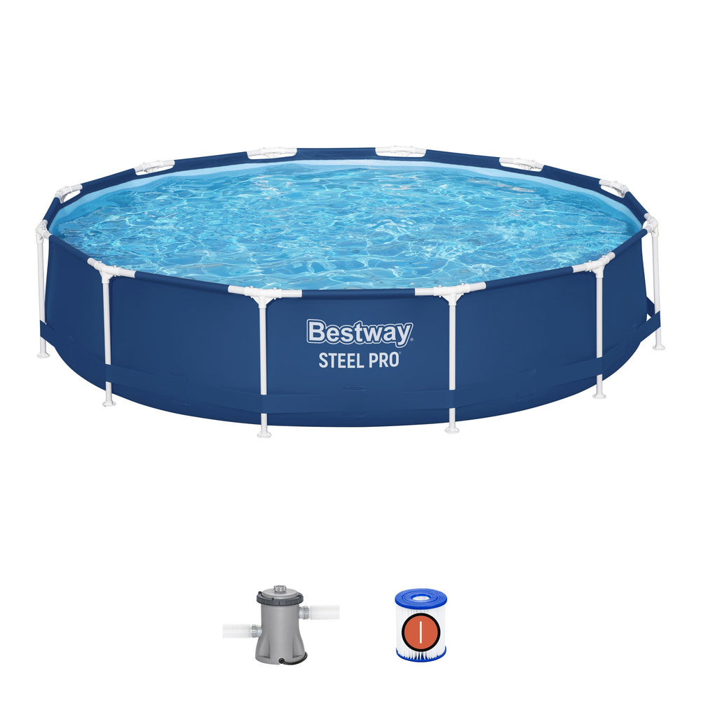 Karkasinis sodo baseinas 366 x 76 cm, rinkinys Bestway 56681