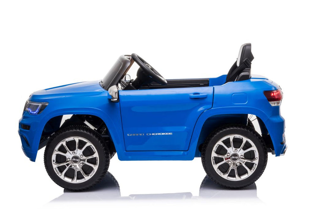 Elektrinis važiuojamas automobilis Jeep Grand Cherokee JJ2055, mėlynas