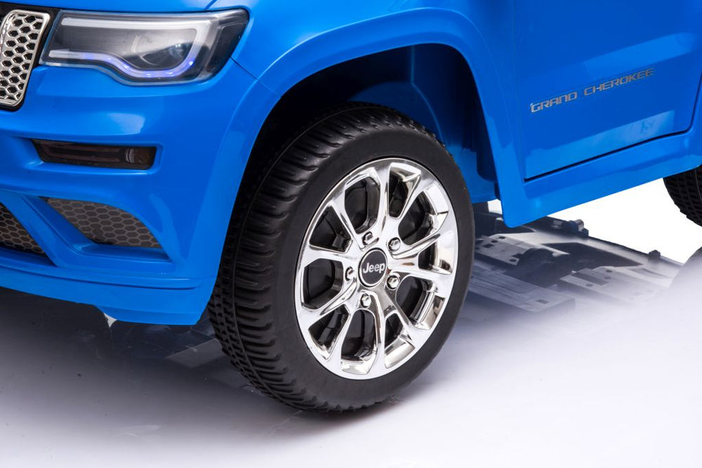 Elektrinis važiuojamas automobilis Jeep Grand Cherokee JJ2055, mėlynas