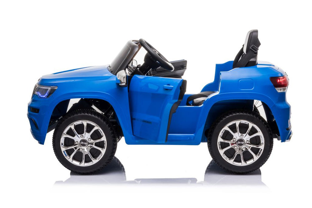 Elektrinis važiuojamas automobilis Jeep Grand Cherokee JJ2055, mėlynas