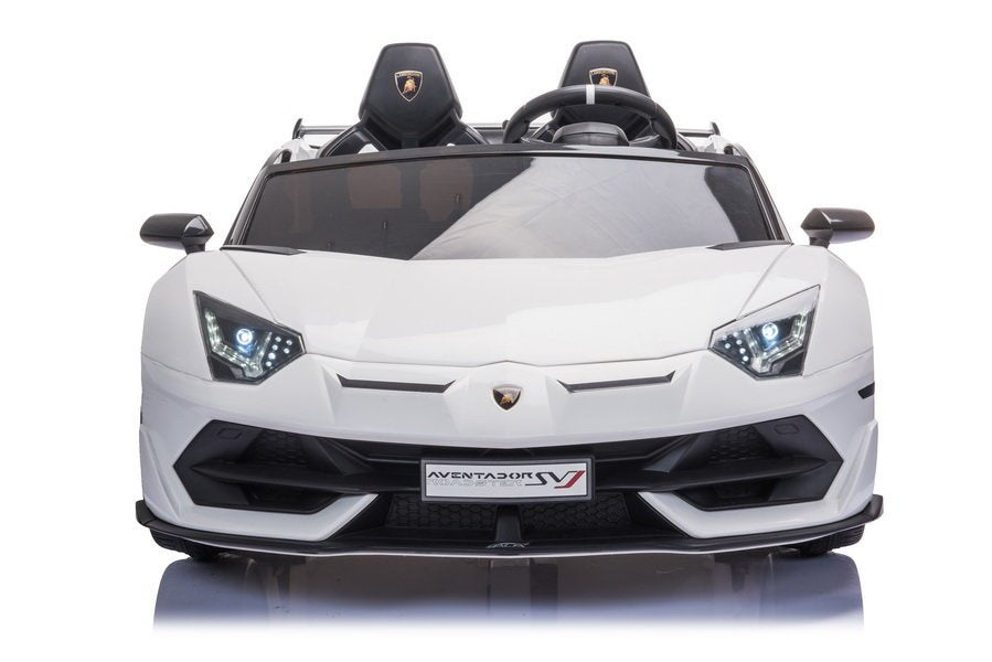 Elektrinis važiuojamas automobilis Lamborghini Aventador SX2028, baltas