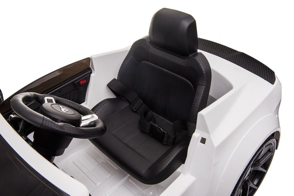 Elektrinis važiuojamas automobilis Ford Mustang GT Drift SX2038, baltas