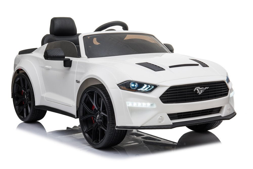 Elektrinis važiuojamas automobilis Ford Mustang GT Drift SX2038, baltas