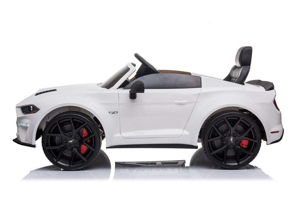 Elektrinis važiuojamas automobilis Ford Mustang GT Drift SX2038, baltas