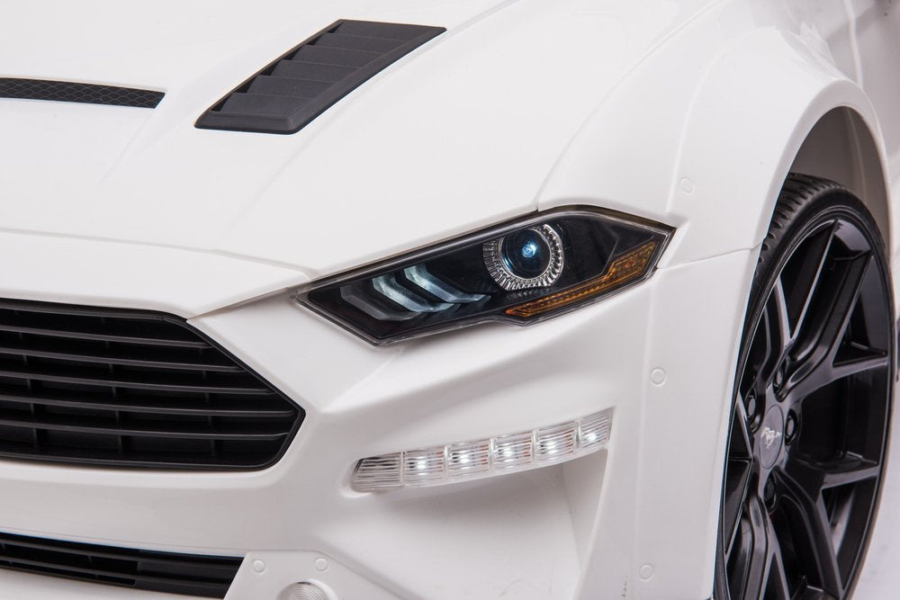 Elektrinis važiuojamas automobilis Ford Mustang GT Drift SX2038, baltas