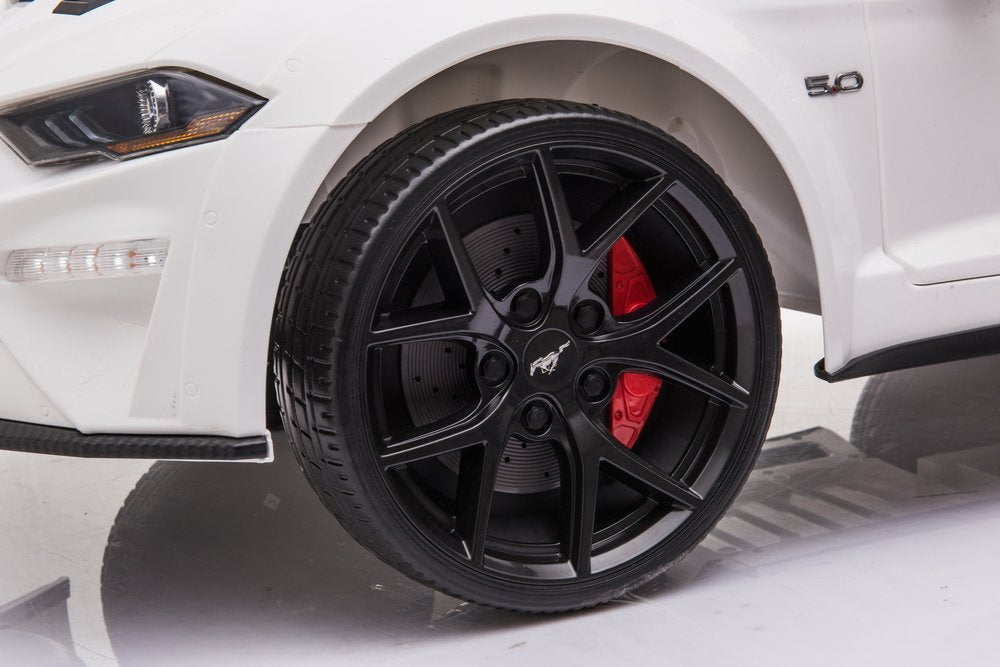 Elektrinis važiuojamas automobilis Ford Mustang GT Drift SX2038, baltas