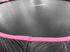 LEAN Sport Max batutas 14ft, juodai rožinis
