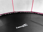 LEAN Sport Max batutas 14ft, juodai rožinis