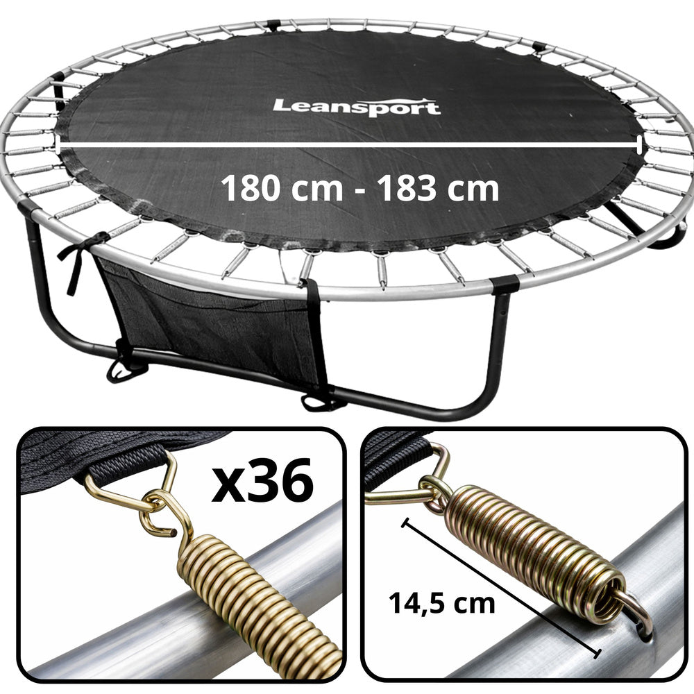 Batutų šokimo kilimėlis 6ft LEAN SPORT MAX