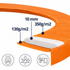 Spyruoklių apsauga 16ft LEAN SPORT BEST batutui