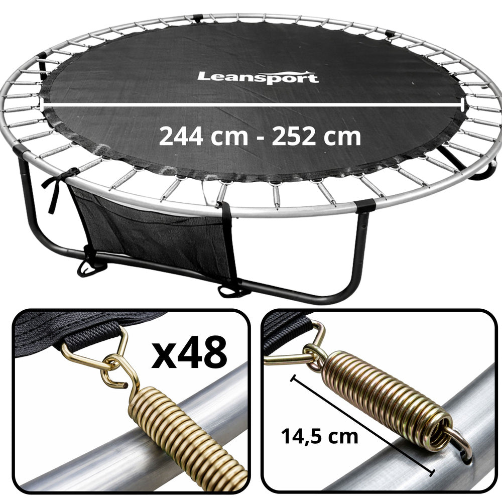 Batutų šokimo kilimėlis 8ft LEAN SPORT MAX
