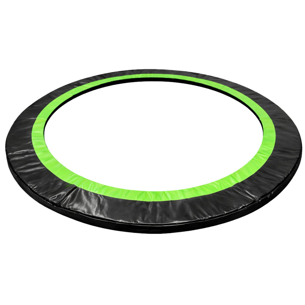 Spyruoklių apsauga Sport Max 16ft batutui, juodai žalia