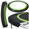 Spyruoklių apsauga Sport Max 16ft batutui, juodai žalia